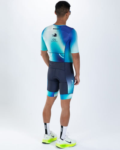 Zoot Sports TRI AERO RACESUITS Men's Ltd Tri Aero Fz Racesuit - Prism