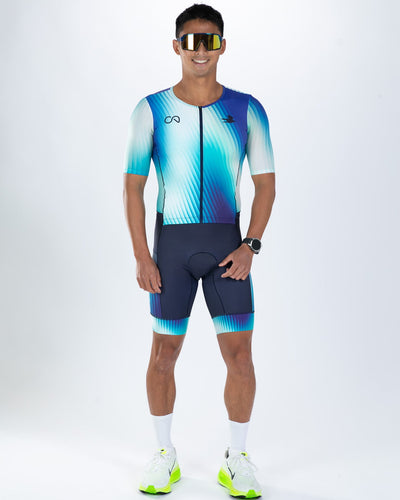 Zoot Sports TRI AERO RACESUITS Men's Ltd Tri Aero Fz Racesuit - Prism