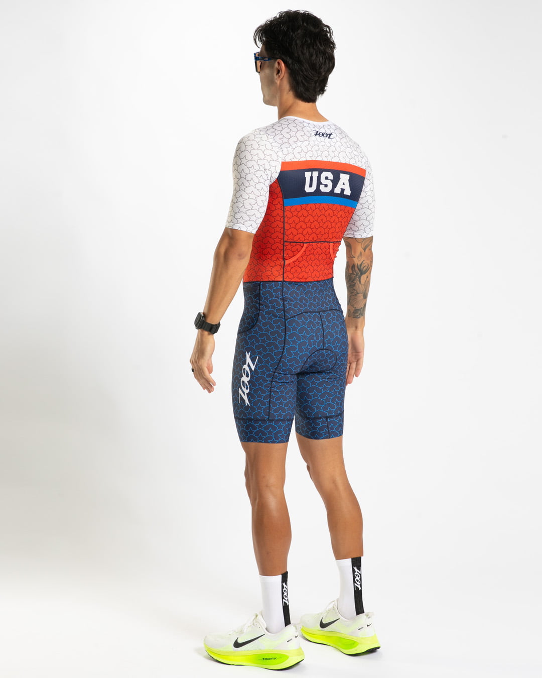 Zoot Sports TRI AERO RACESUITS Men's Ltd Tri Aero Fz Racesuit - USA
