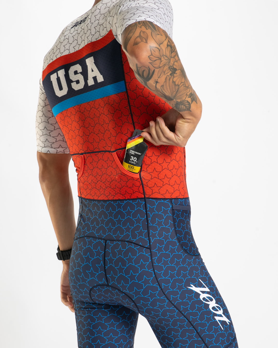 Zoot Sports TRI AERO RACESUITS Men's Ltd Tri Aero Fz Racesuit - USA