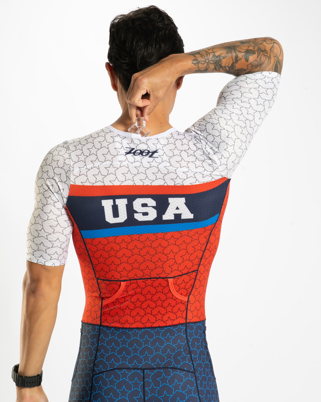 Zoot Sports TRI AERO RACESUITS Men's Ltd Tri Aero Fz Racesuit - USA