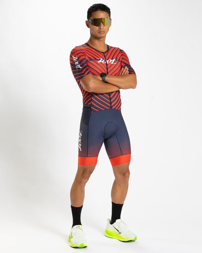 Zoot Sports TRI AERO RACESUITS Men's Ltd Tri Aero Fz Racesuit - West