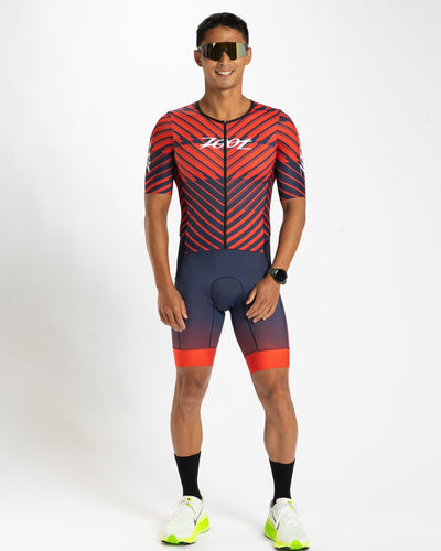 Zoot Sports TRI AERO RACESUITS Men's Ltd Tri Aero Fz Racesuit - West
