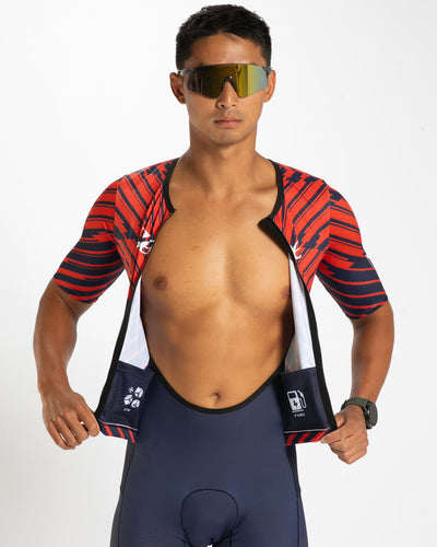 Zoot Sports TRI AERO RACESUITS Men's Ltd Tri Aero Fz Racesuit - West