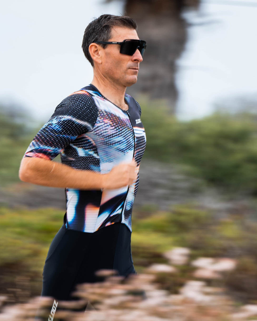 Zoot Sports TRI AERO RACESUITS Men's Ultra Tri P1x Racesuit - Afterburn