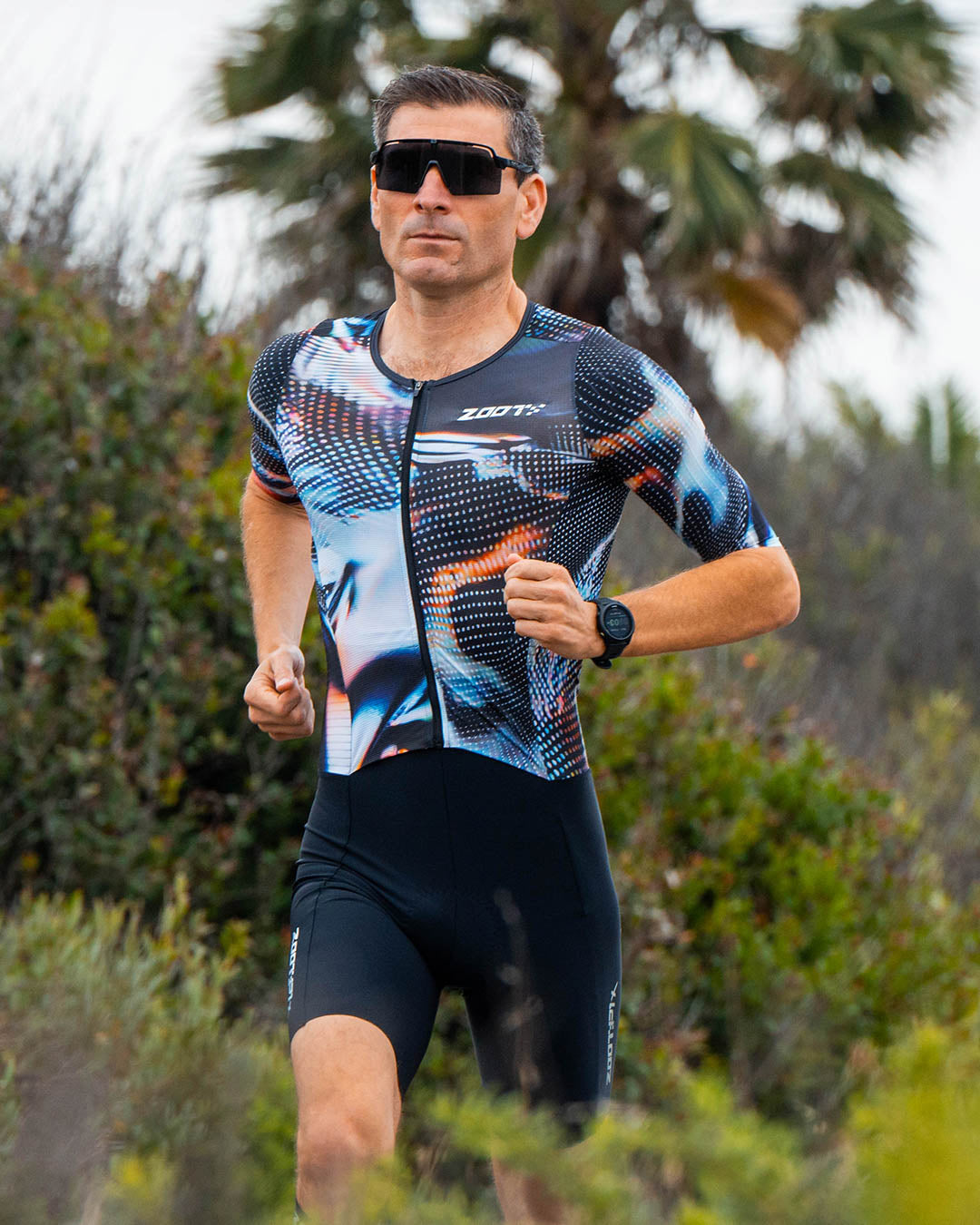 Zoot Sports TRI AERO RACESUITS Men's Ultra Tri P1x Racesuit - Afterburn