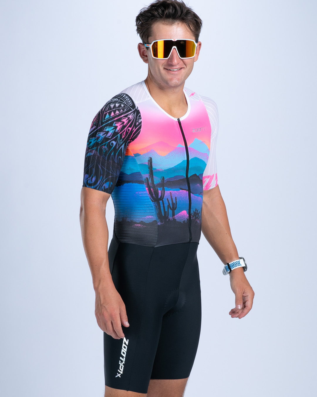 Zoot Sports TRI AERO RACESUITS Men's Ultra Tri P1x Racesuit - Elements