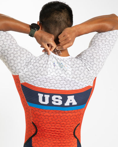 Zoot Sports TRI AERO RACESUITS Men's Ultra Tri P1x Racesuit - USA