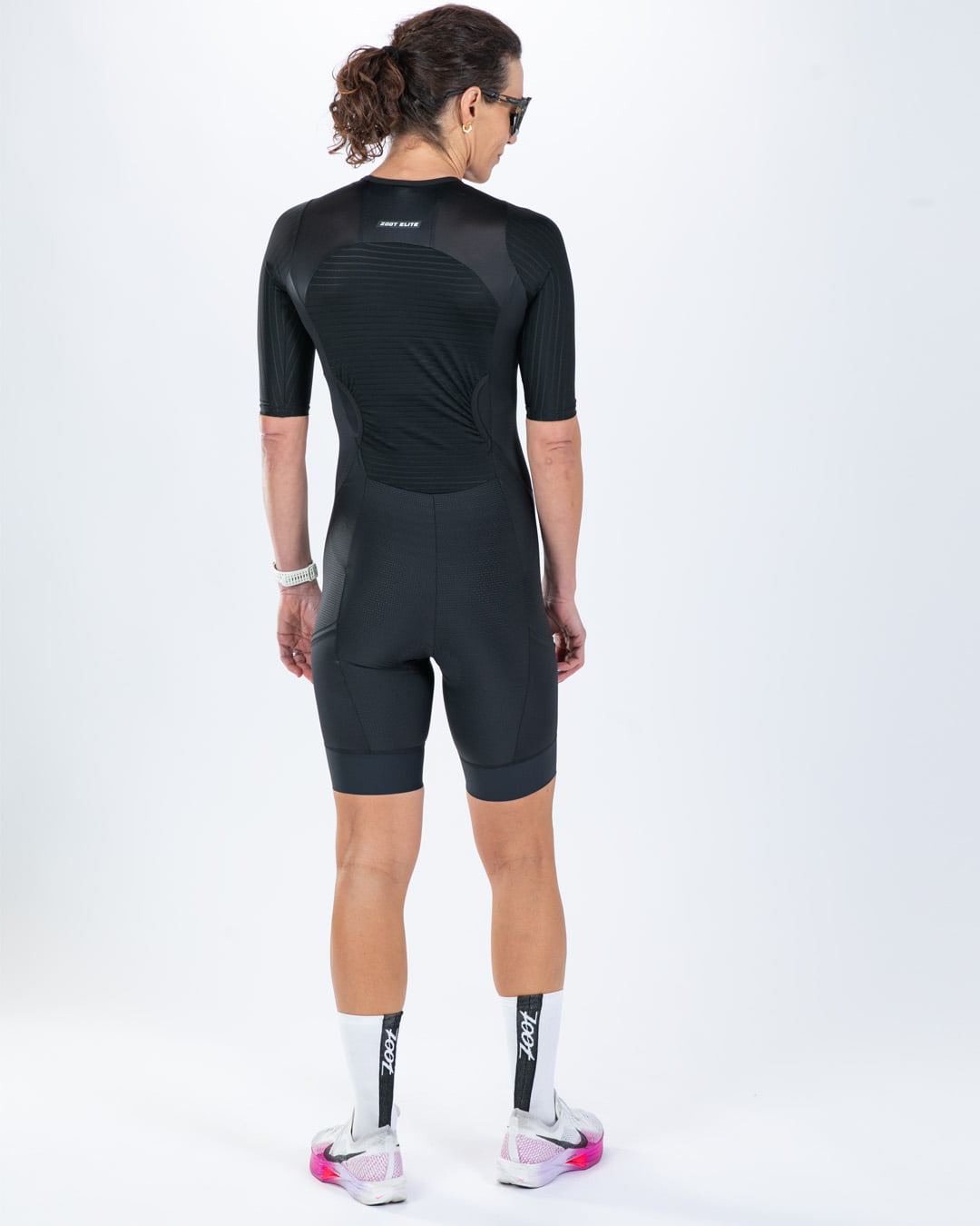 Zoot Sports TRI AERO RACESUITS Women's Elite P1 Tri Aero Fz Racesuit - Jet Black