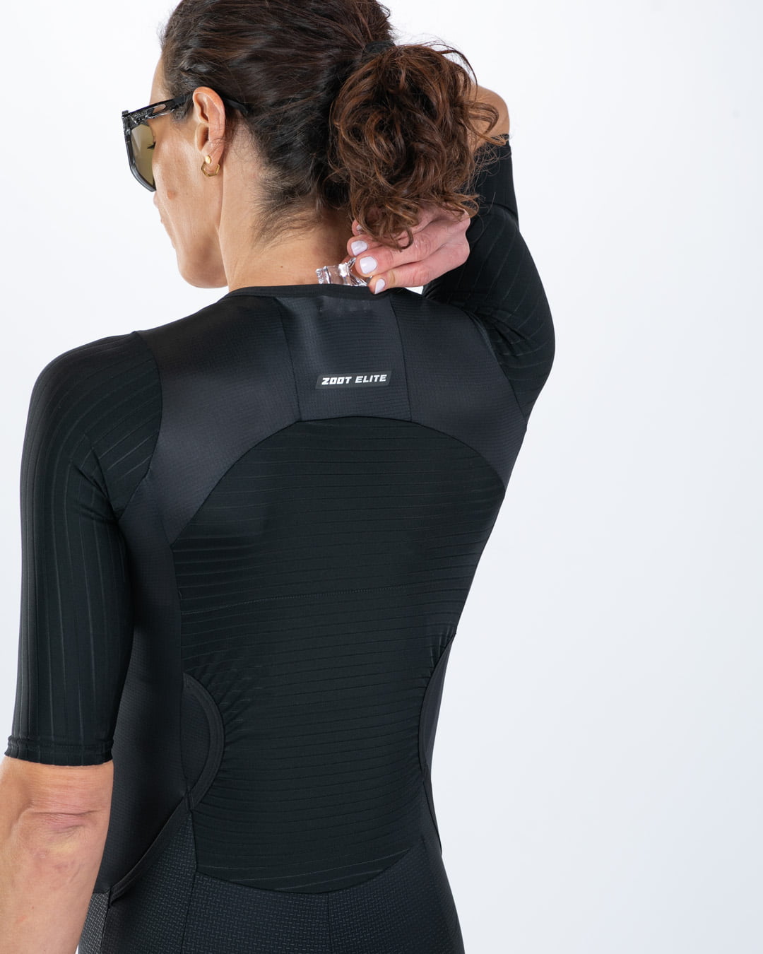 Zoot Sports TRI AERO RACESUITS Women's Elite P1 Tri Aero Fz Racesuit - Jet Black
