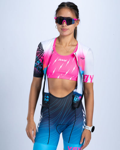 Zoot Sports TRI AERO RACESUITS Women's Ltd Tri Aero Fz Racesuit - Elements