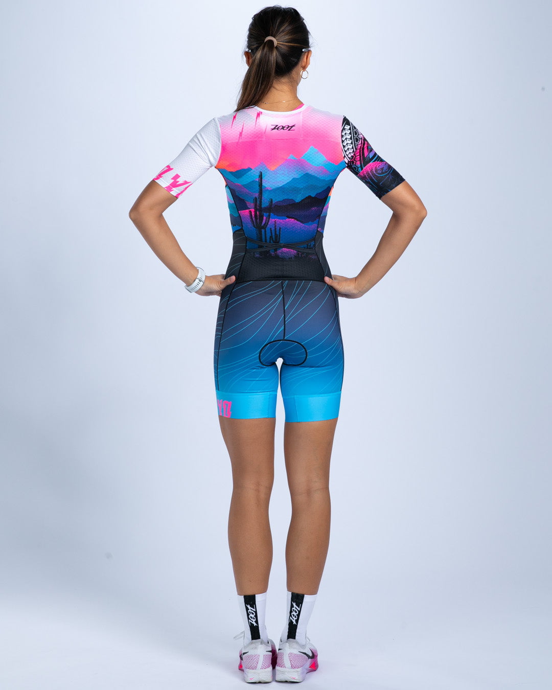 Zoot Sports TRI AERO RACESUITS Women's Ltd Tri Aero Fz Racesuit - Elements