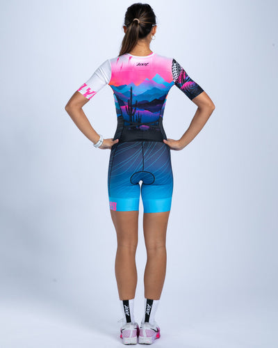 Zoot Sports TRI AERO RACESUITS Women's Ltd Tri Aero Fz Racesuit - Elements