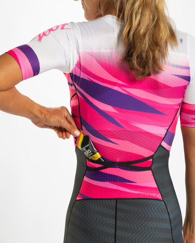 Zoot Sports TRI AERO RACESUITS Women's Ltd Tri Aero Fz Racesuit - Hering
