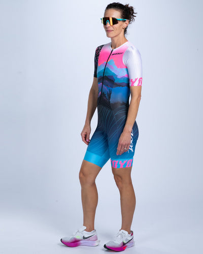 Zoot Sports TRI AERO RACESUITS Women's Ultra Tri P1 Racesuit - Elements
