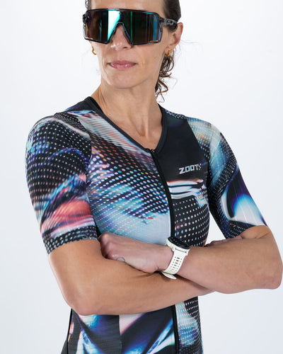 Zoot Sports TRI AERO RACESUITS Women's Ultra Tri P1x Racesuit - Afterburn