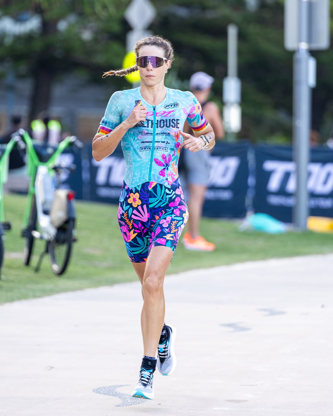 Zoot Sports TRI AERO RACESUITS Women's Ultra Tri P1x Racesuit - Florescence