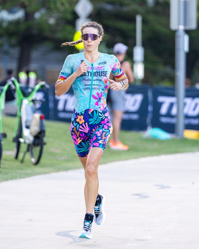 Zoot Sports TRI AERO RACESUITS Women's Ultra Tri P1x Racesuit - Florescence