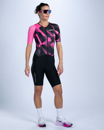 Zoot Sports TRI AERO RACESUITS Women's Ultra Tri P1x Racesuit - Icon