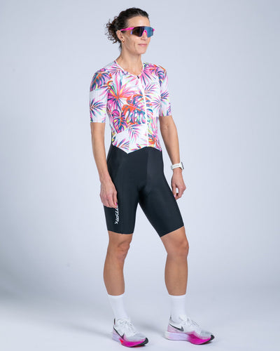 Zoot Sports TRI AERO RACESUITS Women's Ultra Tri P1x Racesuit - Island Original