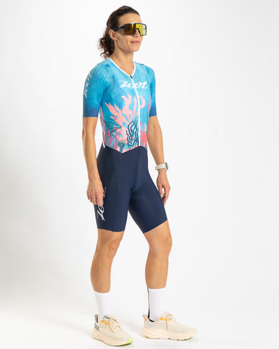 Zoot Sports TRI AERO RACESUITS Women's Ultra Tri P1x Racesuit - Jewett