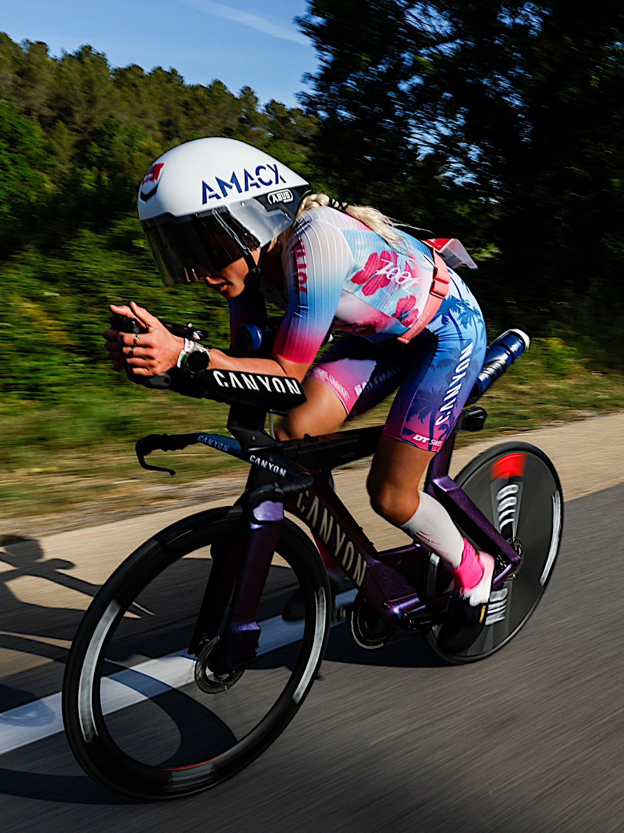 Zoot Sports TRI AERO RACESUITS Women's Ultra Tri P1x Racesuit - Paradise