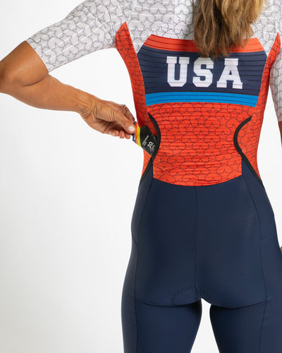 Zoot Sports TRI AERO RACESUITS Women's Ultra Tri P1x Racesuit - USA