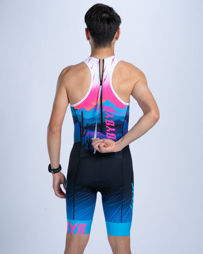 Zoot Sports TRI BACKZIP RACESUITS Men's Sprint Tri Hyperglide Backzip Racesuit - Elements