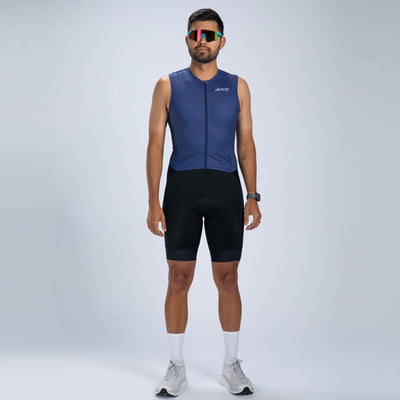 Zoot Sports TRI RACESUITS Men's Core Tri Slvs Fz Racesuit - Navy