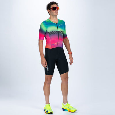 Zoot Sports TRI RACESUITS Men's Ultra Tri P1x Racesuit - Hyperburst