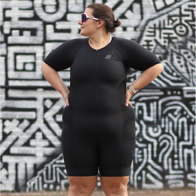 Zoot Sports TRI RACESUITS Women's Athena Elite Tri Aero Racesuit - Jet Black