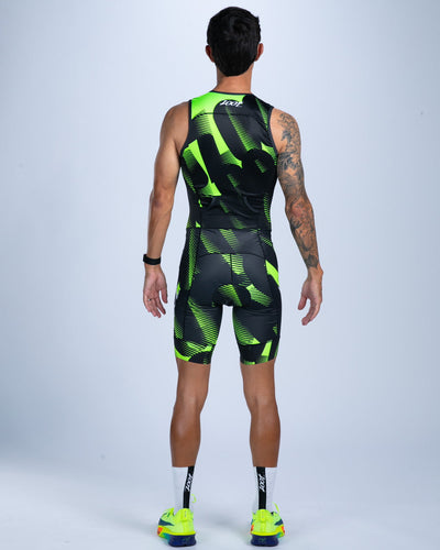 Zoot Sports TRI SLEEVELESS RACESUITS Men's Ltd Tri Slvs Fz Racesuit - Icon