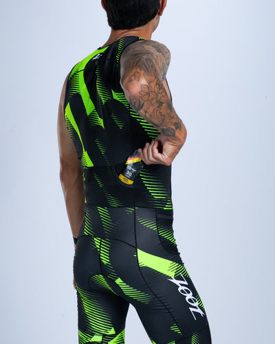 Zoot Sports TRI SLEEVELESS RACESUITS Men's Ltd Tri Slvs Fz Racesuit - Icon