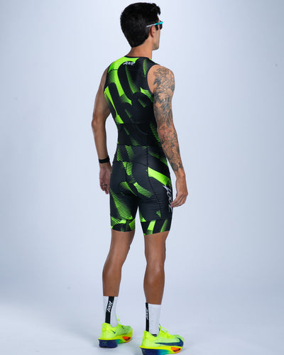 Zoot Sports TRI SLEEVELESS RACESUITS Men's Ltd Tri Slvs Fz Racesuit - Icon