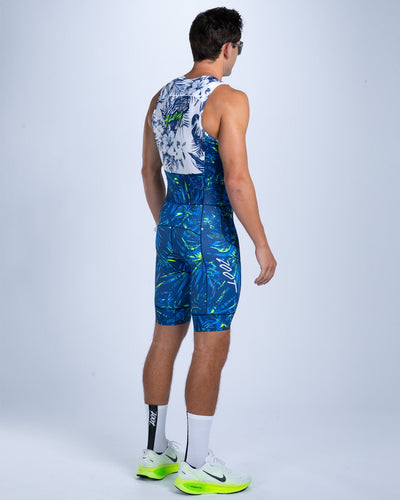 Zoot Sports TRI SLEEVELESS RACESUITS Men's Ltd Tri Slvs Fz Racesuit - Island Original