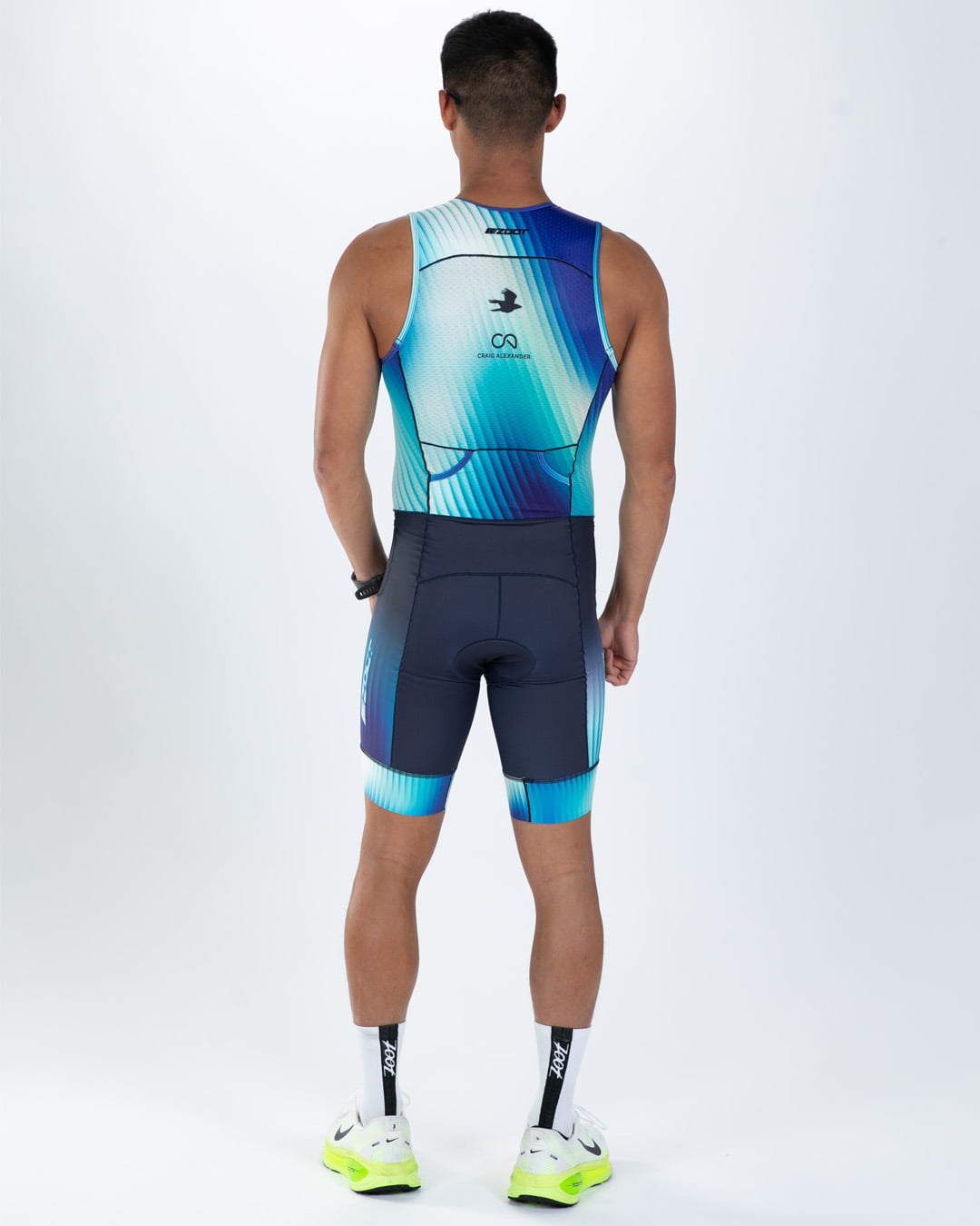 Zoot Sports TRI SLEEVELESS RACESUITS Men's Ltd Tri Slvs Fz Racesuit - Prism