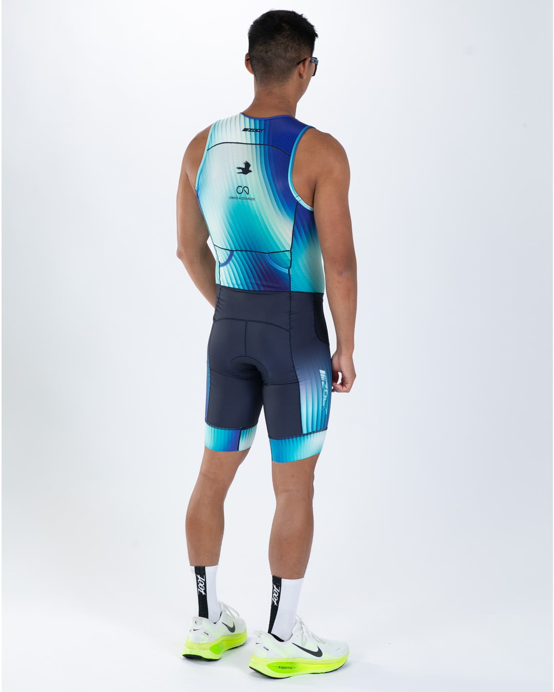 Zoot Sports TRI SLEEVELESS RACESUITS Men's Ltd Tri Slvs Fz Racesuit - Prism