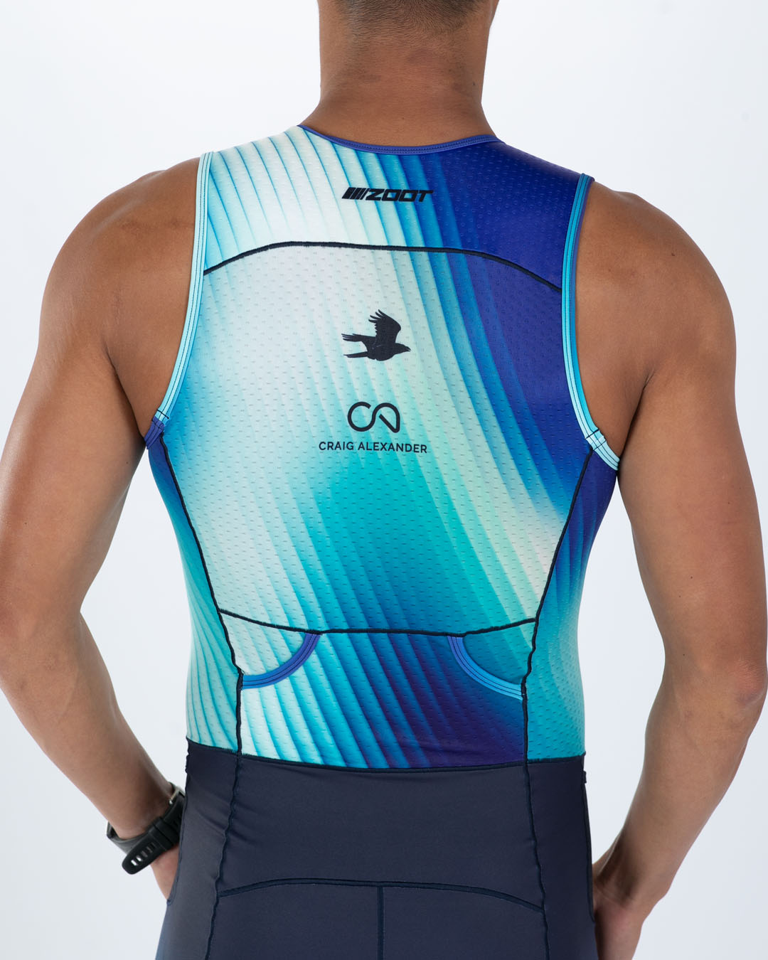 Zoot Sports TRI SLEEVELESS RACESUITS Men's Ltd Tri Slvs Fz Racesuit - Prism