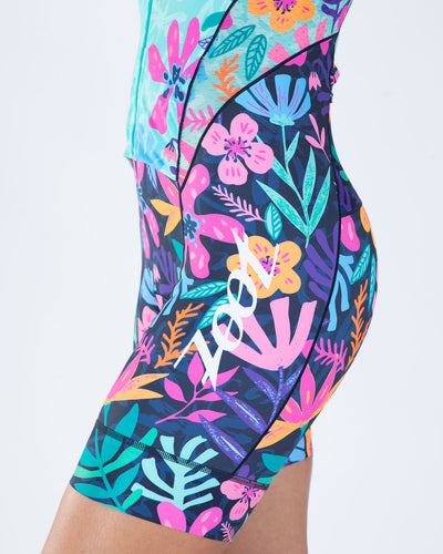 Zoot Sports TRI SLEEVELESS RACESUITS Women's Ltd Tri Slvs Fz Racesuit - Florescence