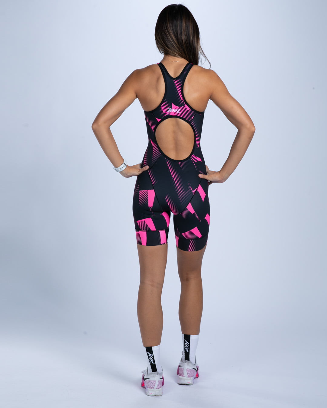 Zoot Sports TRI SLEEVELESS RACESUITS Women's Sprint Tri Hyperglide Open Back Racesuit - Icon