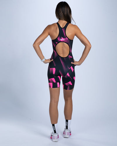 Zoot Sports TRI SLEEVELESS RACESUITS Women's Sprint Tri Hyperglide Open Back Racesuit - Icon