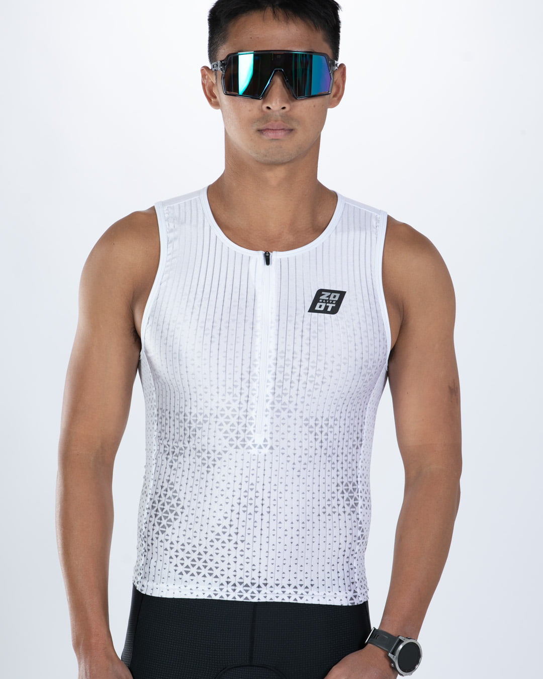 Zoot Sports TRI TANKS Men's Elite Tri Tank - Sonic White