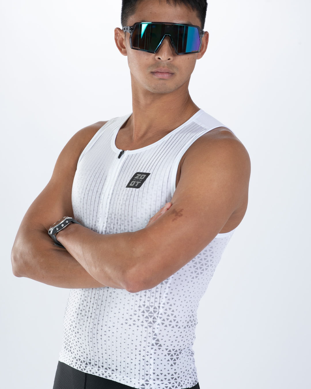 Zoot Sports TRI TANKS Men's Elite Tri Tank - Sonic White