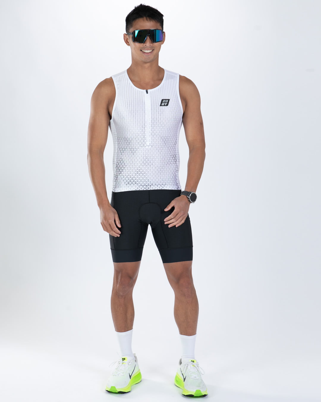 Zoot Sports TRI TANKS Men's Elite Tri Tank - Sonic White