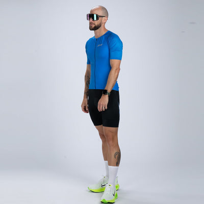 Zoot Sports TRI TOPS Men's Core Tri Aero Jersey - Ocean Blue