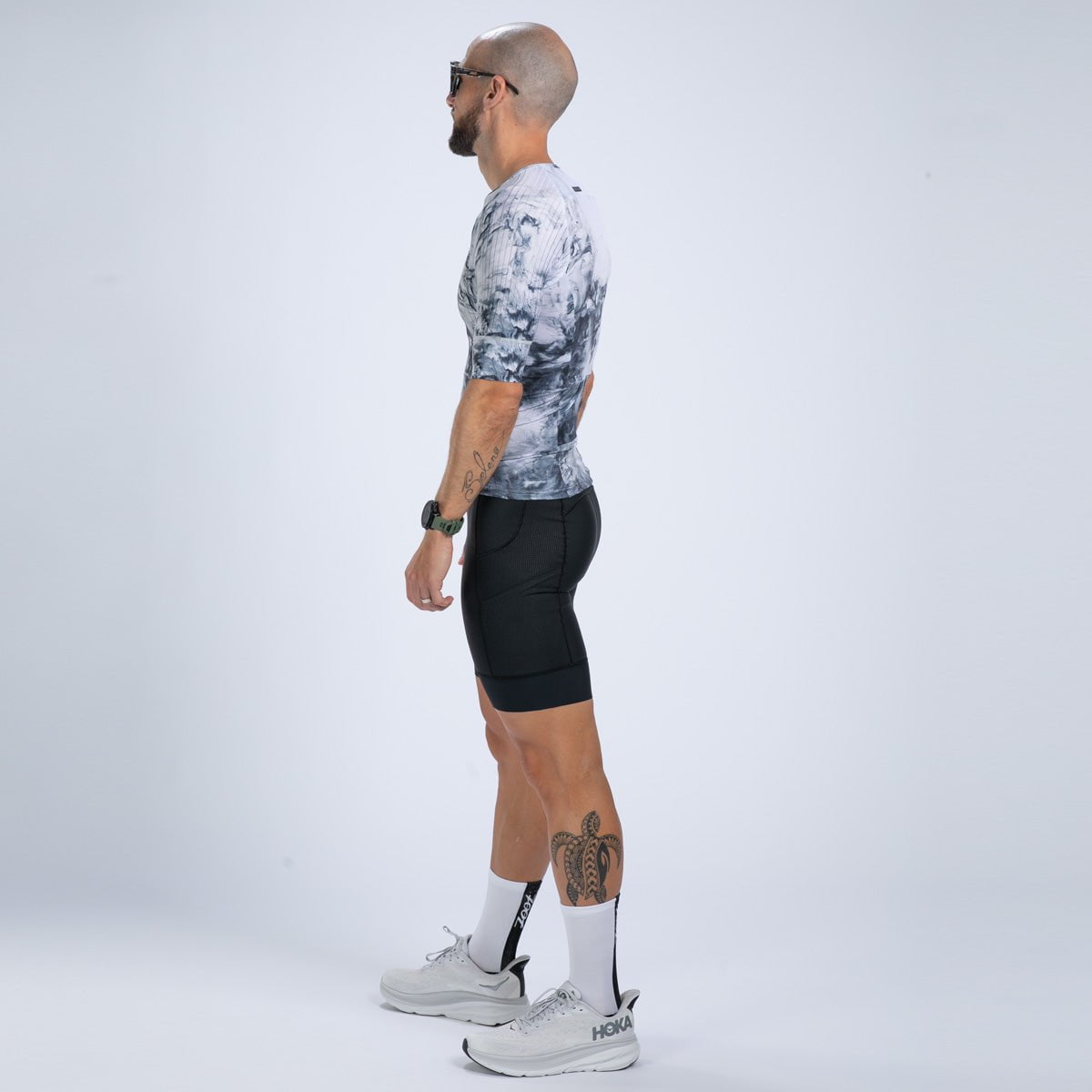 Zoot Sports TRI TOPS Men's Elite Tri Aero Jersey - Vapor White