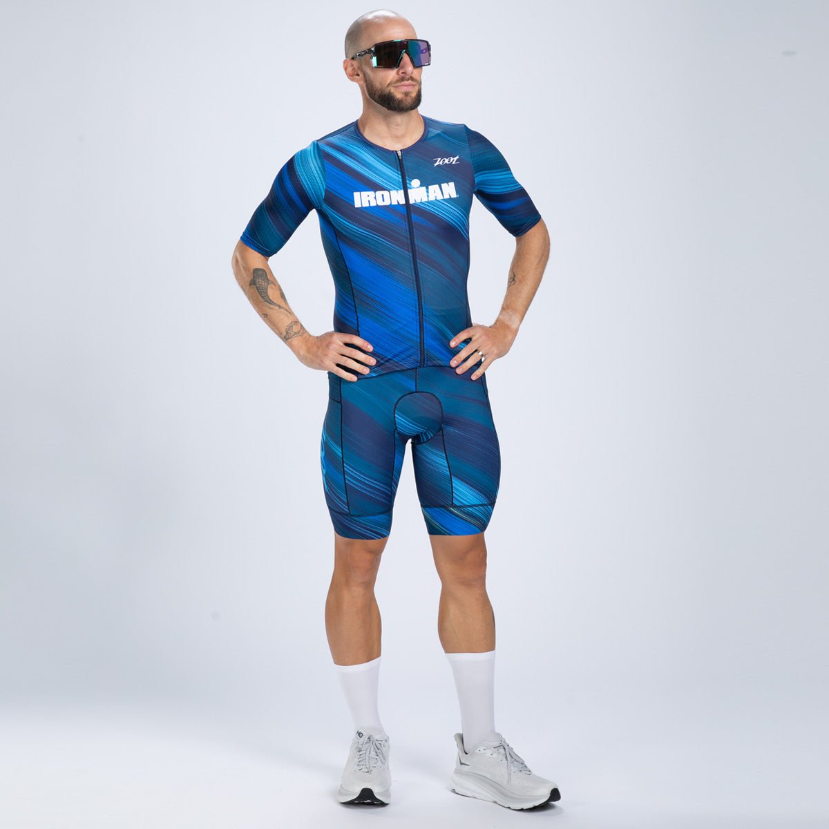 Zoot Sports TRI TOPS Men's Ltd Tri Aero Jersey - IM Heat