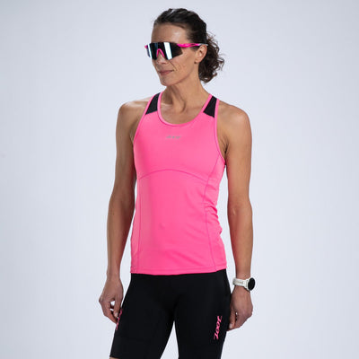 Zoot Sports TRI TOPS Women's Core Tri Racerback - Bright Pink