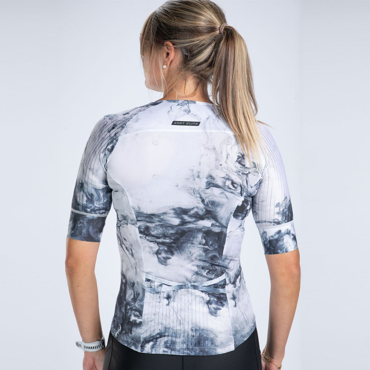 Zoot Sports TRI TOPS Women's Elite Tri Aero Jersey - Vapor White