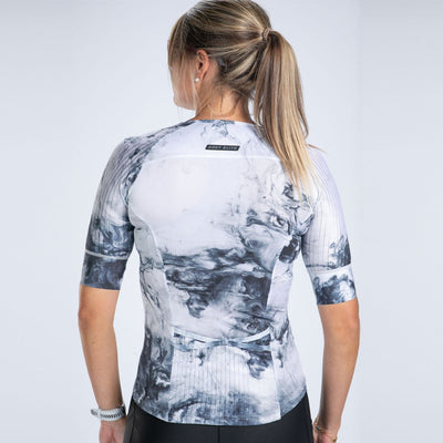 Zoot Sports TRI TOPS Women's Elite Tri Aero Jersey - Vapor White